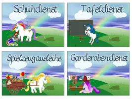 Vorschau - Poster - Klassendienste Einhornklasse #Klassentier - Seite 3