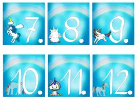 Vorschau - Präsentationen/Tafelbilder - Tafelkalender Einhornklasse #Klassentier - Seite 2