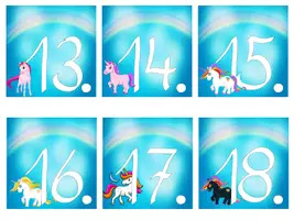 Vorschau - Präsentationen/Tafelbilder - Tafelkalender Einhornklasse #Klassentier - Seite 3