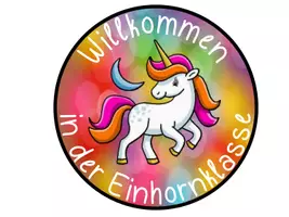 Vorschau - Poster - Türschilder Einhornklasse #Klassentier - Seite 1