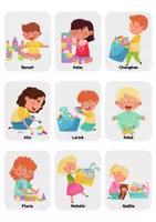 Aperçu - Préparation de séance / Séance complète - Cartes devinettes - enfants - Page de couverture