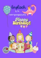 Vorschau - Arbeitsblätter - Englisch Arbeitsblätter: Birthday - Deckblatt