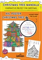 Vista previa - Unidades / Secuencias / Situaciones de Aprendizaje - Christmas tree XXl Mandala - Cooperative Project for Christmas🎄 - Portada