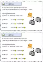 Vorschau - Stationenlernen - FRESCH Methode / Toasties Lernspiel / Rechtschreibstrategie / Verlängern / Freiarbeit - Seite 1