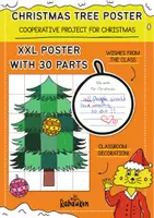 Vista previa - Unidades / Secuencias / Situaciones de Aprendizaje - Christmas tree XXl - Cooperative Poster for Christmas - Portada