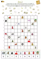 Aperçu - Feuilles d'exercices - Livret d'enquête - Noël et Avent - Niveau 2 - Page 3