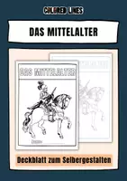 Vorschau - Mal- und Bastelvorlagen - Das Mittelalter (Deckblatt zum Selbergestalten) - Deckblatt