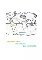 Vorschau - Stundenentwürfe - Lesson plan: Earth, a blue planet, our continents and oceans. - Deckblatt