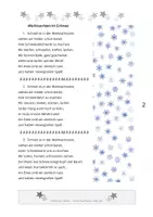 Vorschau - Text - Weihnachten im Schnee / Weihnachts- & Wintergedicht - Seite 1