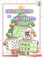 Vista previa - Juegos / Gamificación - Calendario de Adviento Infantil - Portada