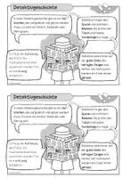 Vorschau - Arbeitsblätter - Detektivgeschichten schreiben | Tafelmaterial und Arbeitsheft - Seite 2