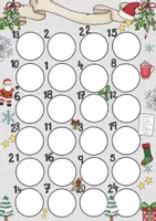 Vorschau - Poster - Achtsamer Adventskalender zum Rubbeln - Seite 3