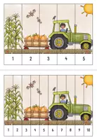 Vorschau - Spiele - Streifenpuzzles ZR 5 und ZR 10: Der Herbst (inkl. Blanko-Vorlagen) - Seite 3