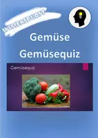 Vorschau - Quiz - Gemüse - Gemüsequiz Gemüse auf Bildern erkennen - Deckblatt