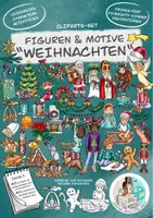 Vorschau - Unterrichtsreihen - Cliparts-Set Figuren & Motive "Weihnachten" - Deckblatt