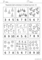 Vorschau - Arbeitsblätter - Mathe im Advent - Arbeitsblätter Mengen im ZR 10 - Seite 2