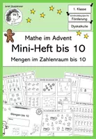 Vorschau - Arbeitsblätter - Mathe im Advent - Mini-Heft Mengen im ZR 10 - Deckblatt