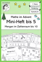 Vorschau - Arbeitsblätter - Mathe im Advent - Mini-Heft Mengen im ZR 5 - Deckblatt