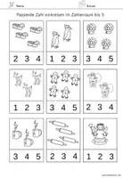 Vorschau - Arbeitsblätter - Mathe im Advent - Mengen bis 5 (Arbeitsblätter) - Seite 3