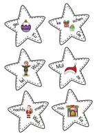 Vorschau - Stationenlernen - Silbensterne - Weihnachtswörter - Seite 3