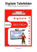 Vorschau - Spiele - Digitale Tafelbilder - DaF 37.0035 - "Zahlen-Trainings-Maschine" - Deckblatt