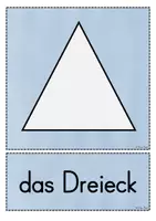 Vorschau - Fördermaterial/Inklusion - Geometrische Flächen - Merkplakate / Poster / Wortspeicher (Kl. 1/2) - Seite 2