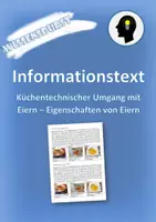 Vorschau - Stundenentwürfe - Materialpaket Eiweiß und Eier - Seite 1