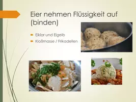 Vorschau - Präsentationen/Tafelbilder - Eigenschaften von Eiern in der Küche Präsentation - Seite 2