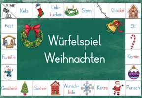 Vorschau - Spiele - Würfelspiel Weihnachten: Schreiben und Lesen - Seite 3