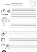 Vorschau - Arbeitsblätter - V Buchstabeneinführung mit Geschichte erste Klasse - Seite 2