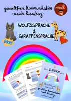 Vorschau - Unterrichtsreihen - Gewaltfreie Kommunikation (nach Rosenberg) + Test & Zertifikat - Deckblatt