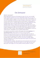 Vorschau - Arbeitsblätter - Zeitkapsel zur Zielsetzung und Selbstreflexion DaF - Seite 1