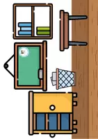 Vista previa - Unidades / Secuencias / Situaciones de Aprendizaje - classroom objects and prepositions - página 1