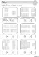 Vorschau - Arbeitsblätter - Arbeitsblätter zur Addition und Subtraktion im ZR 1000 (3. Klasse) - Seite 3