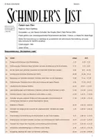 Vorschau - Arbeitsblätter - Arbeitsblatt Filmanalyse "Schindlers Liste" - Deckblatt
