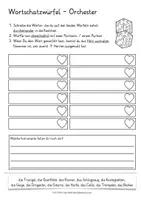 Aperçu - Jeux - Musikinstrumente Wortschatzwürfel Deutsch jeu Allemand - Page 2