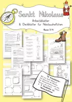 Vorschau - Arbeitsblätter - Arbeitsblätter Sankt Nikolaus Ethik Unterricht Grundschule Klasse 3/4 - Deckblatt