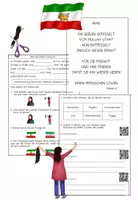 Vorschau - Arbeitsblätter - Iran Revolution Frauenrechte - Deckblatt