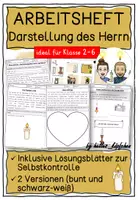 Vorschau - Stundenentwürfe - Darstellung des Herrn / Mariä Lichtmess XXL-Materialpaket Kirchenjahr - Seite 1