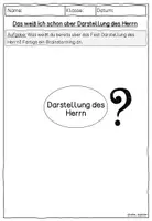 Vorschau - Stundenentwürfe - Darstellung des Herrn / Mariä Lichtmess XXL-Materialpaket Kirchenjahr - Seite 3