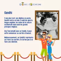 Aperçu - Fiches - J'apprends avec Graines d'Optimisme - Gandhi - Page 3