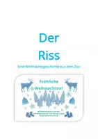 Vorschau - Arbeitsblätter - Der Riss - Weihnachtskurzgeschichte + Arbeitsblätter - Deckblatt