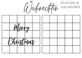 Vorschau - Mal- und Bastelvorlagen - Weihachten kreativ Lettering - Seite 3