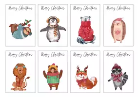 Vorschau - Mal- und Bastelvorlagen - Materialpaket: Weihnachten kreativ und modern - Deckblatt