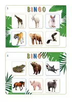 Vista previa - Juegos / Gamificación - Animals Bingo / Bingo de animales - página 3