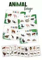 Vista previa - Juegos / Gamificación - Animals Bingo / Bingo de animales - Portada