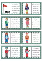 Vorschau - Spiele - Lesedomino - Winter (Winterkinder) - Seite 1