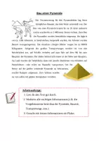 Vorschau - Arbeitsblätter - Gruppenarbeit "Altes Ägypten" Jg. 5+6 inkl. Lösungen - Seite 1