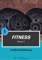 Vorschau - Lehrpläne/Lehrermaterial - Fitness ⎮ Lernbereichsplanung (7 Doppelstunden) für Kl. 5 - Deckblatt