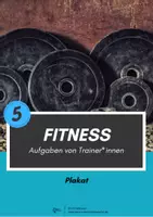 Vorschau - Poster - Fitness ⎮ Aufgaben einer Trainerin (Poster) für Kl. 5 - Deckblatt